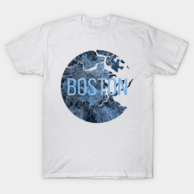 Boston Mass T-Shirt by polliadesign